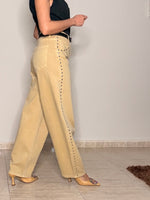 Jeans Barrel Tachas