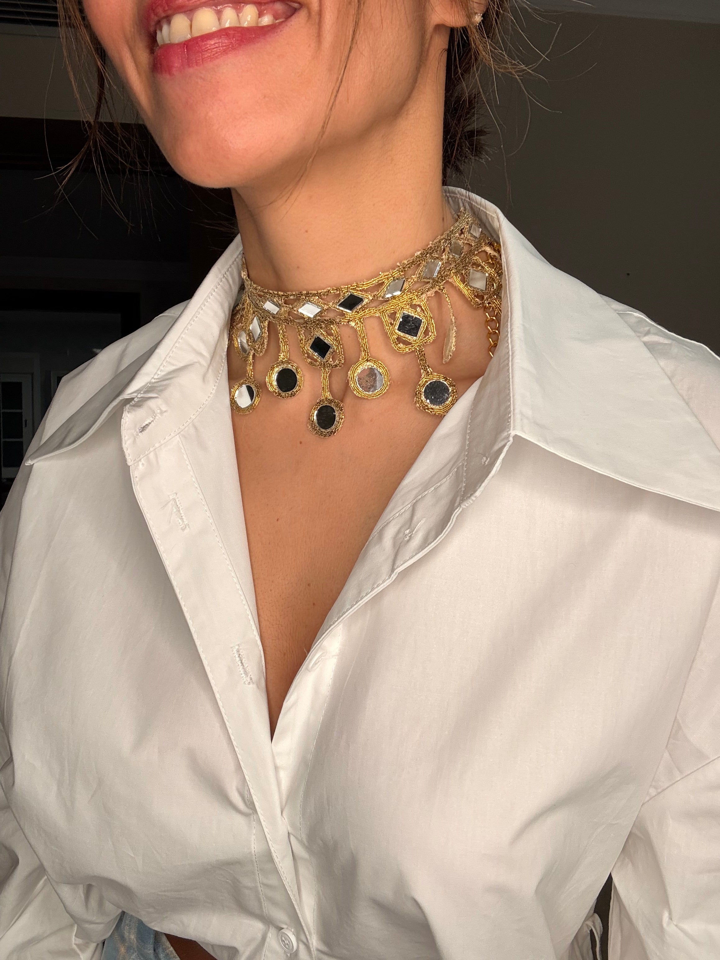 Choker Espejos Olympia