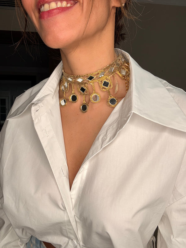 Choker Espejos Olympia