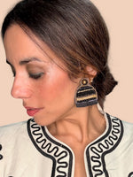 Pendientes Noir Soleil