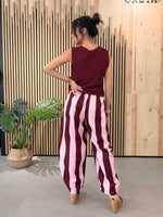 Pantalón Balloon Rayas