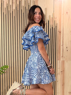 Vestido Blue Pearl