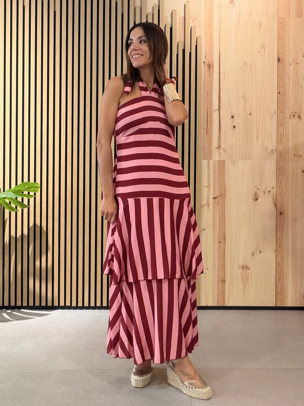 Vestido HALTER Rose