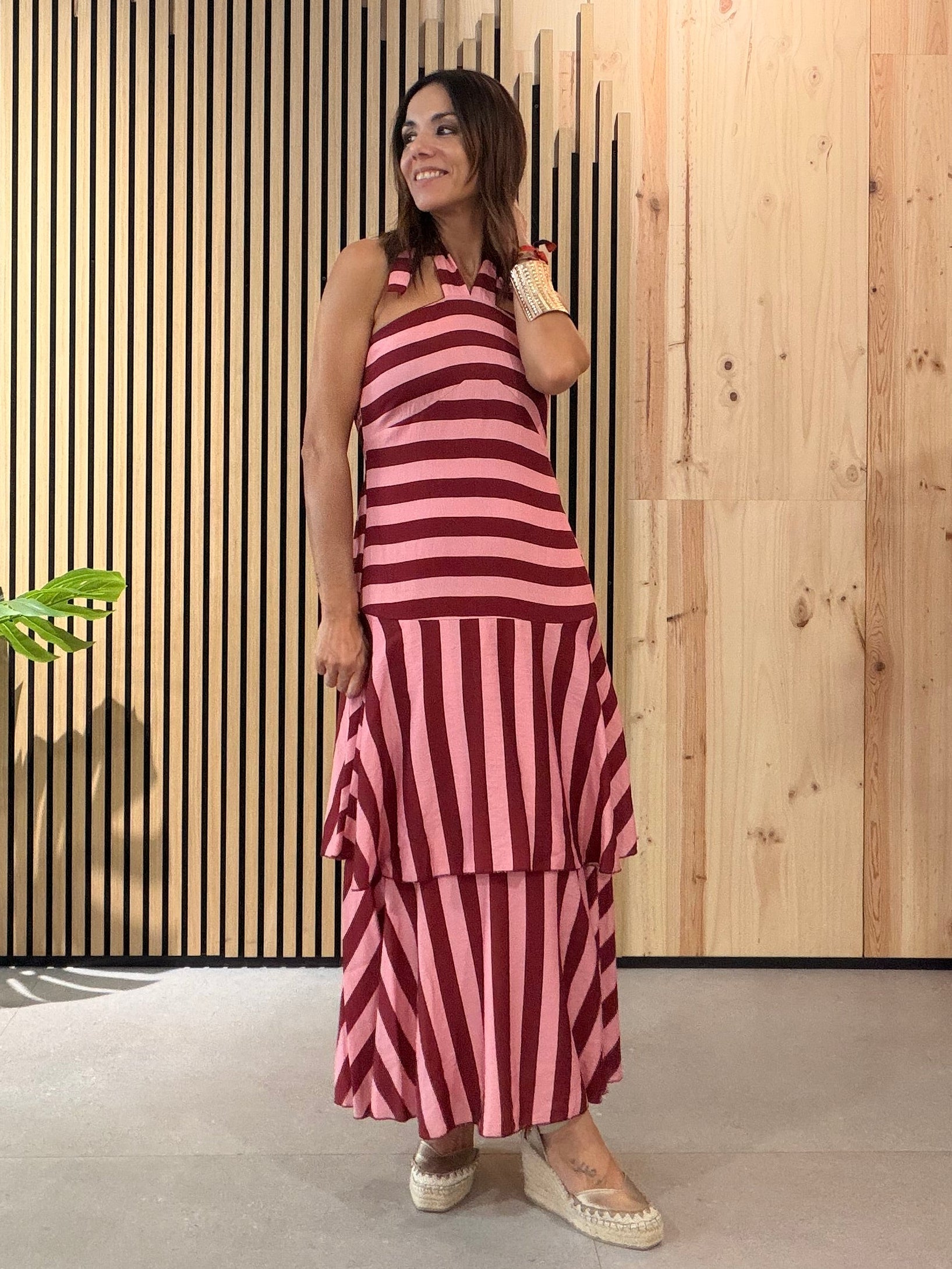 Vestido HALTER Rose