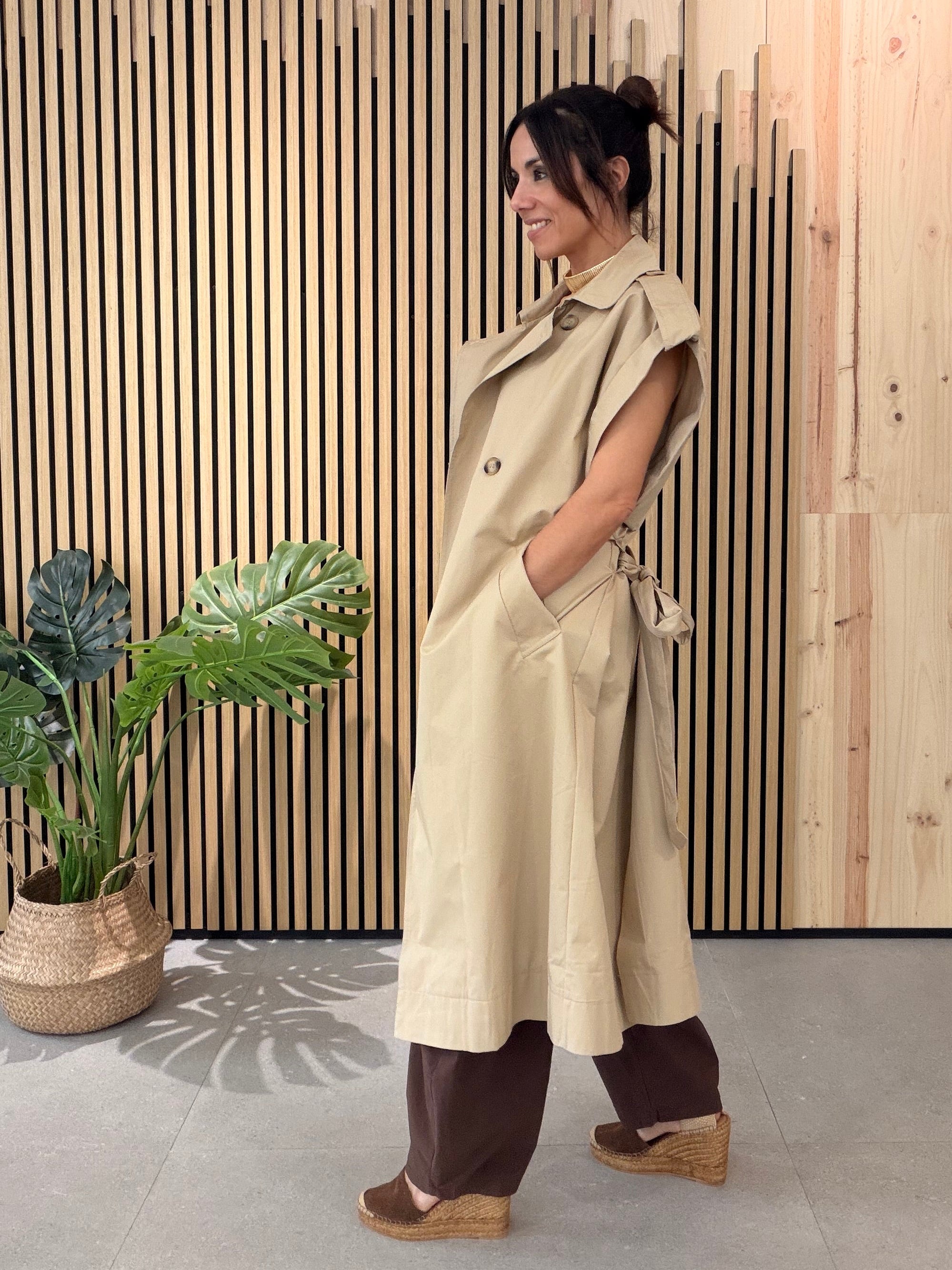 Gabardina Camel Glow
