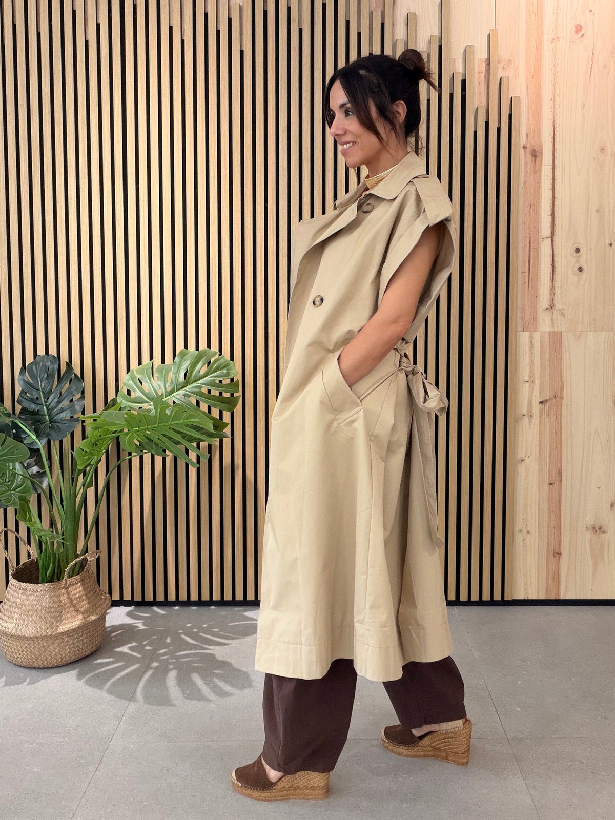 Gabardina Camel Glow