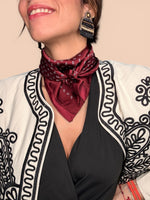 Pañuelo Burgundy