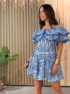 Vestido Blue Pearl