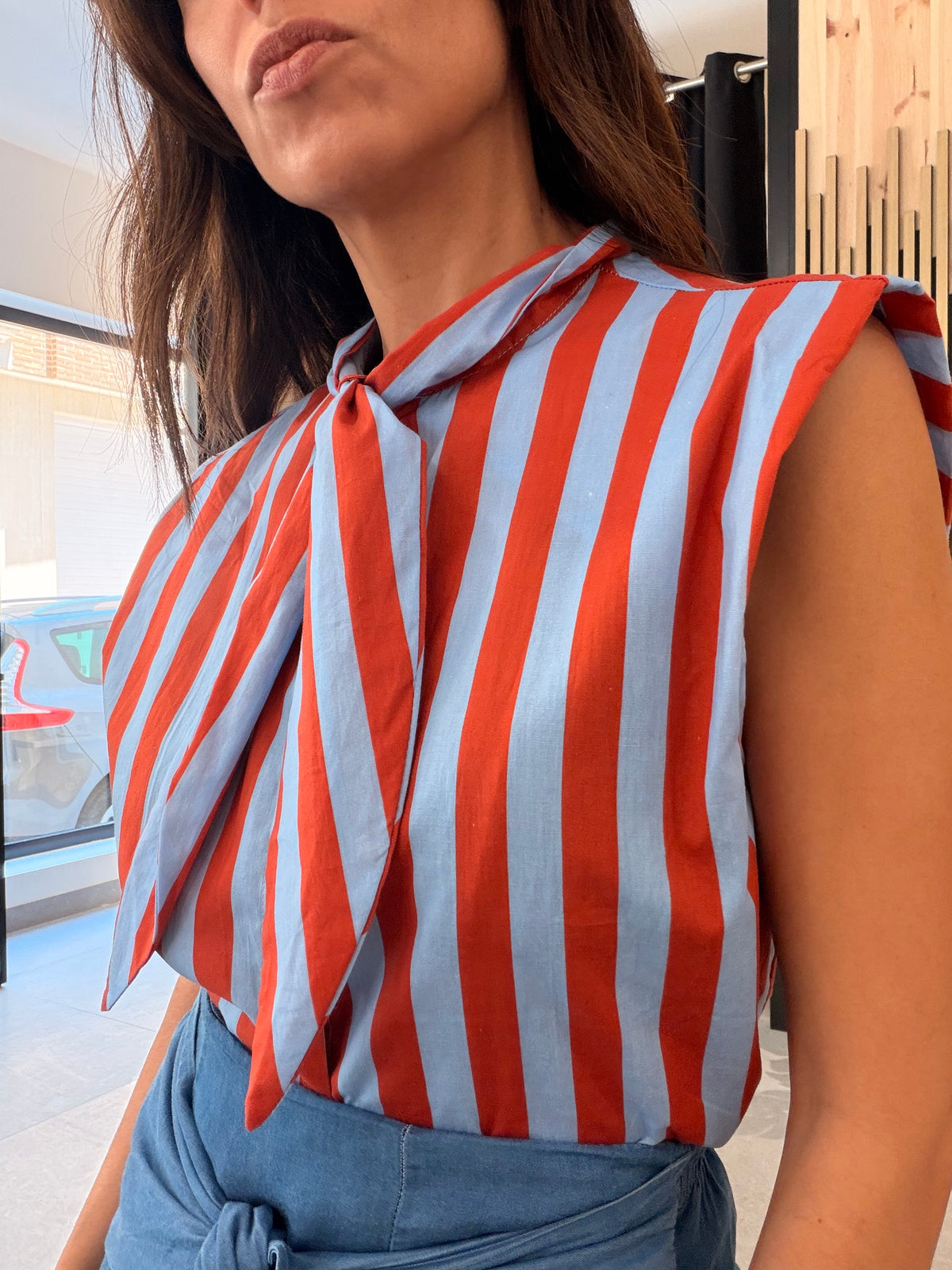 Camisa Rome Coral