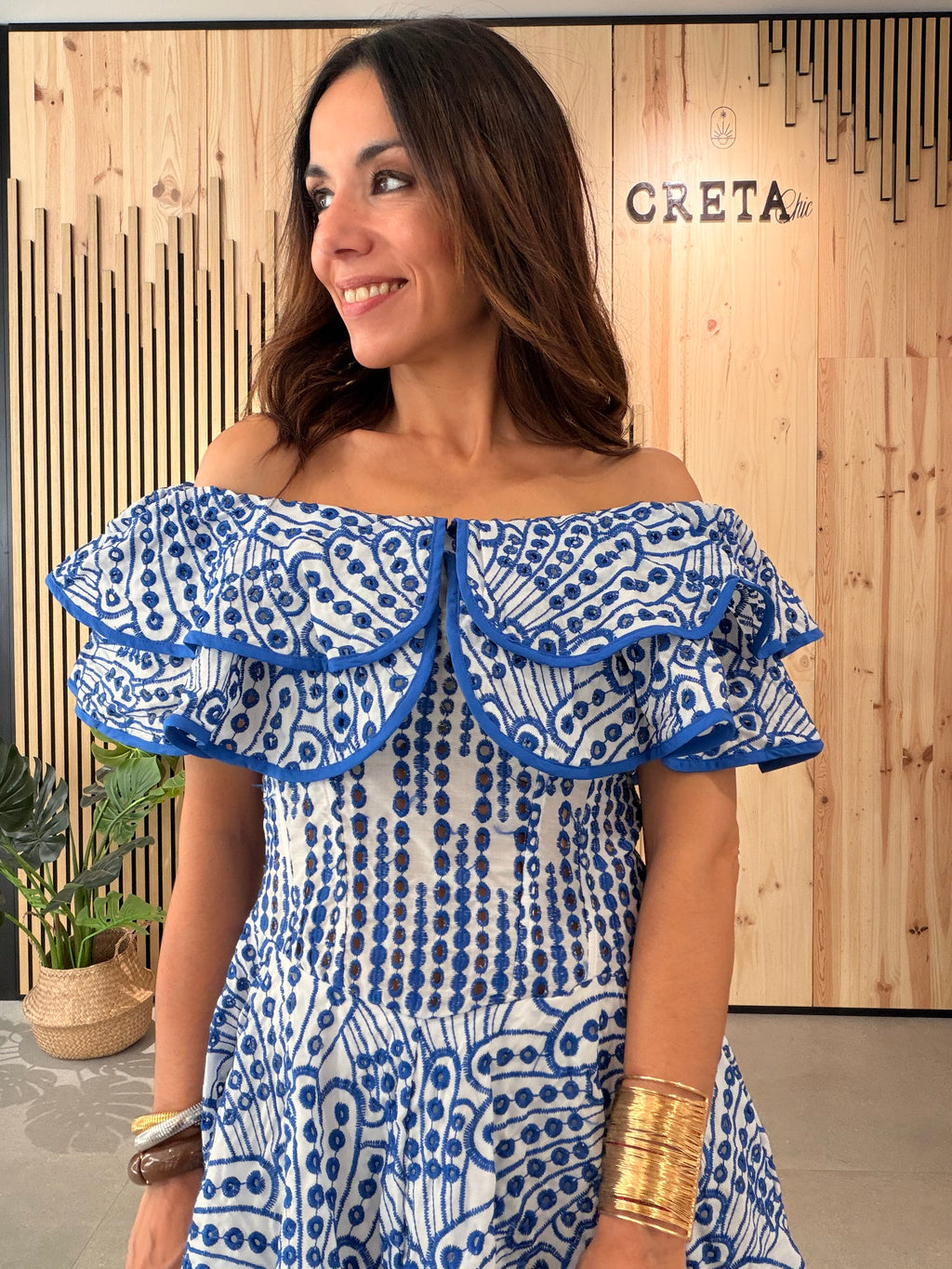 Vestido Blue Pearl