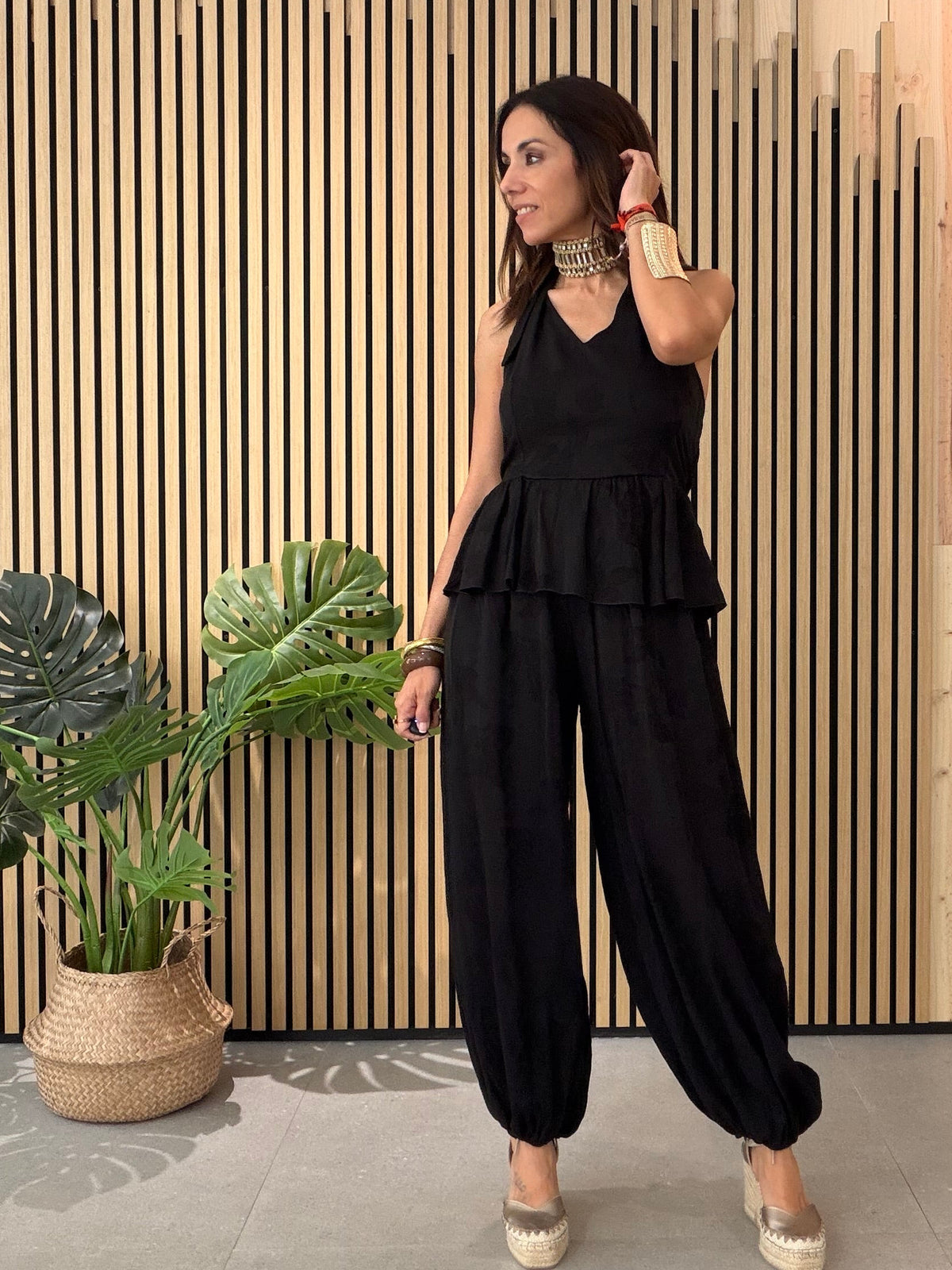 Conjunto Santorini Noir