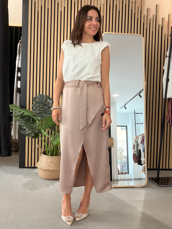 Vestido Nude Eclipse