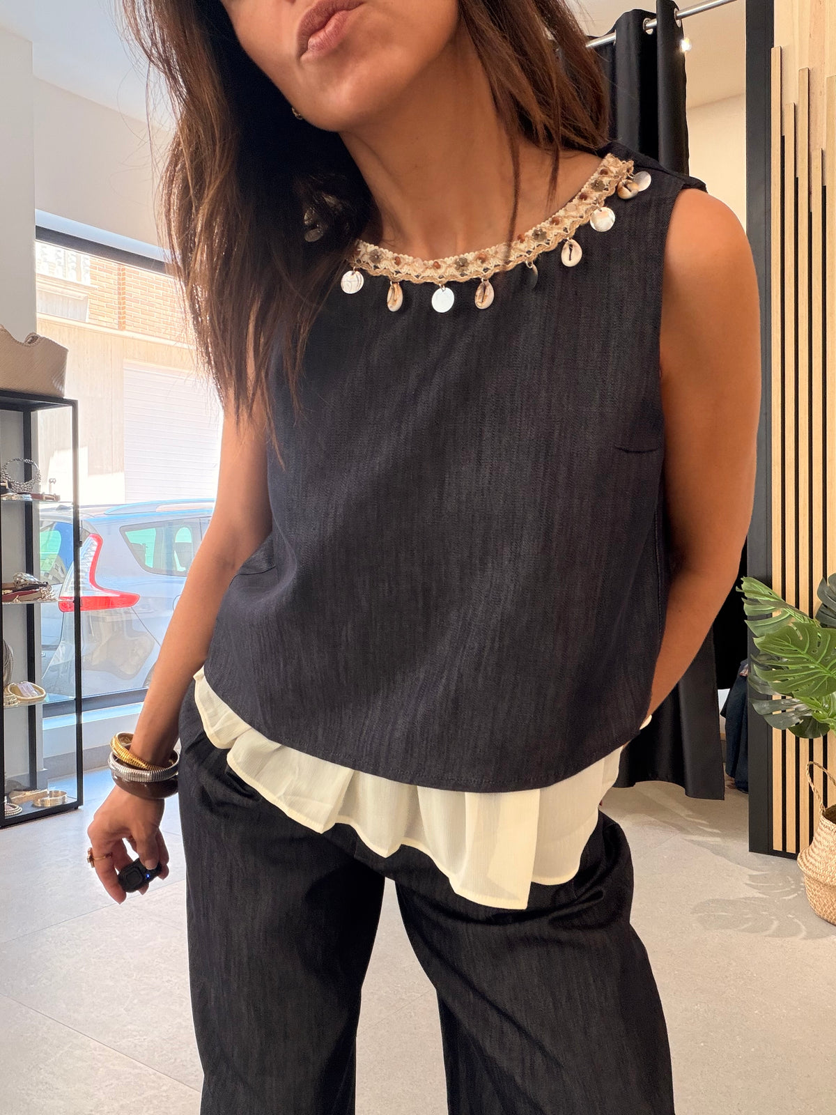 Conjunto Denim Mare