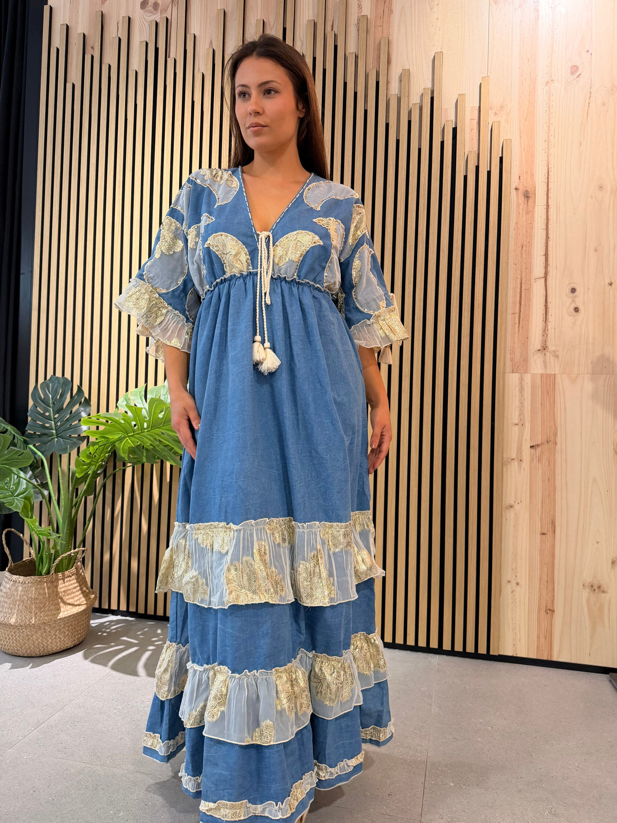 Vestido Isla Dorada