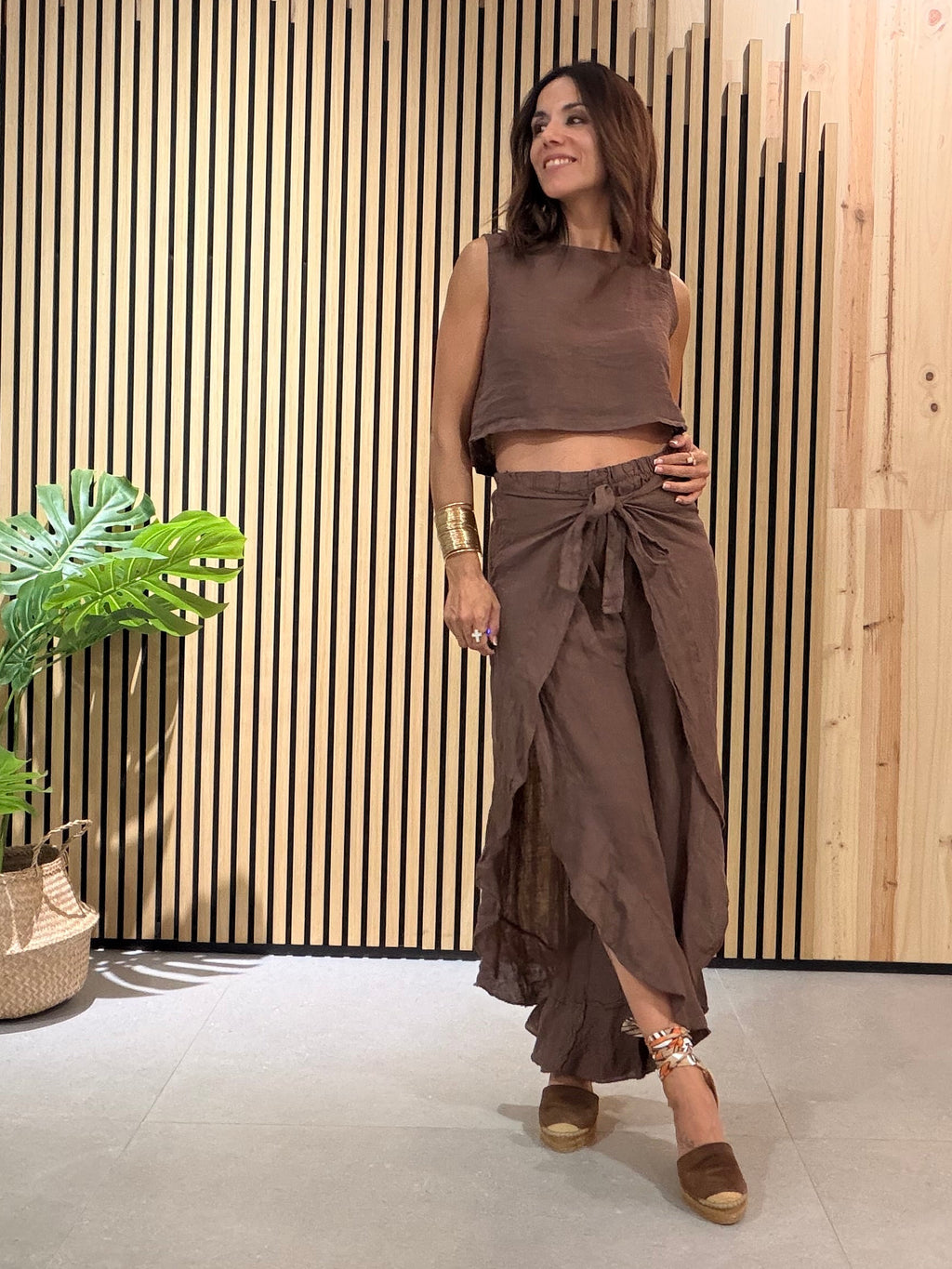 Pantalon Lino Siena
