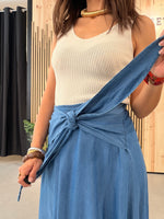 Falda Santorini Blue