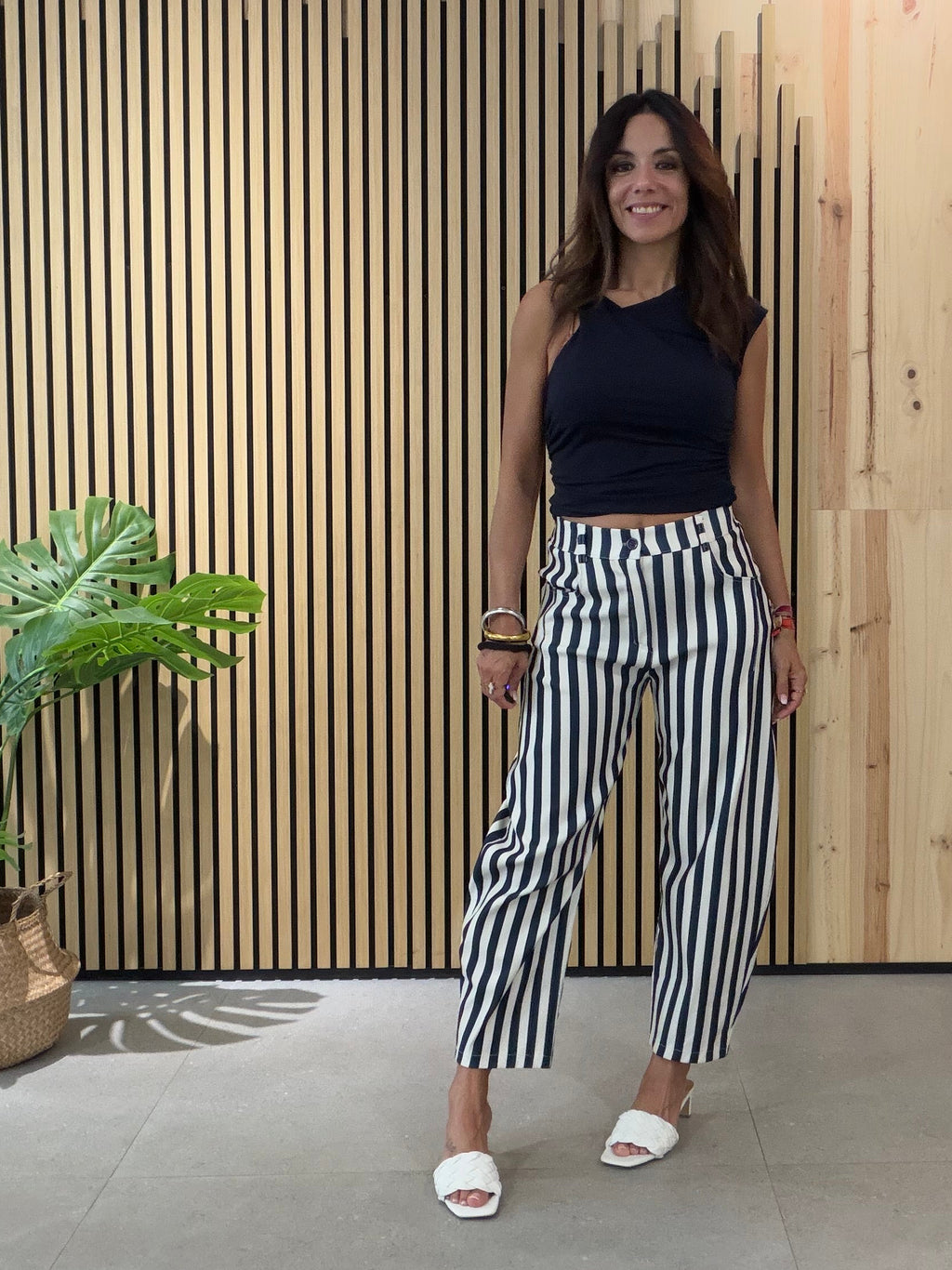 Top Navy Chic