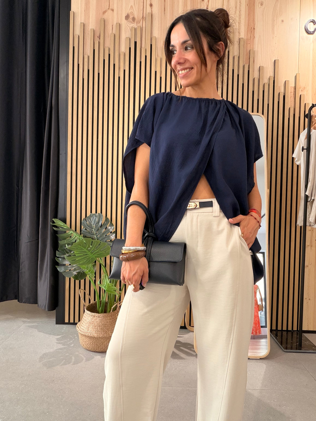 Blusa Noir Navy