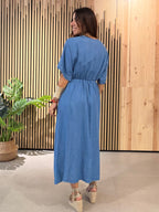 Vestido Denim lazada