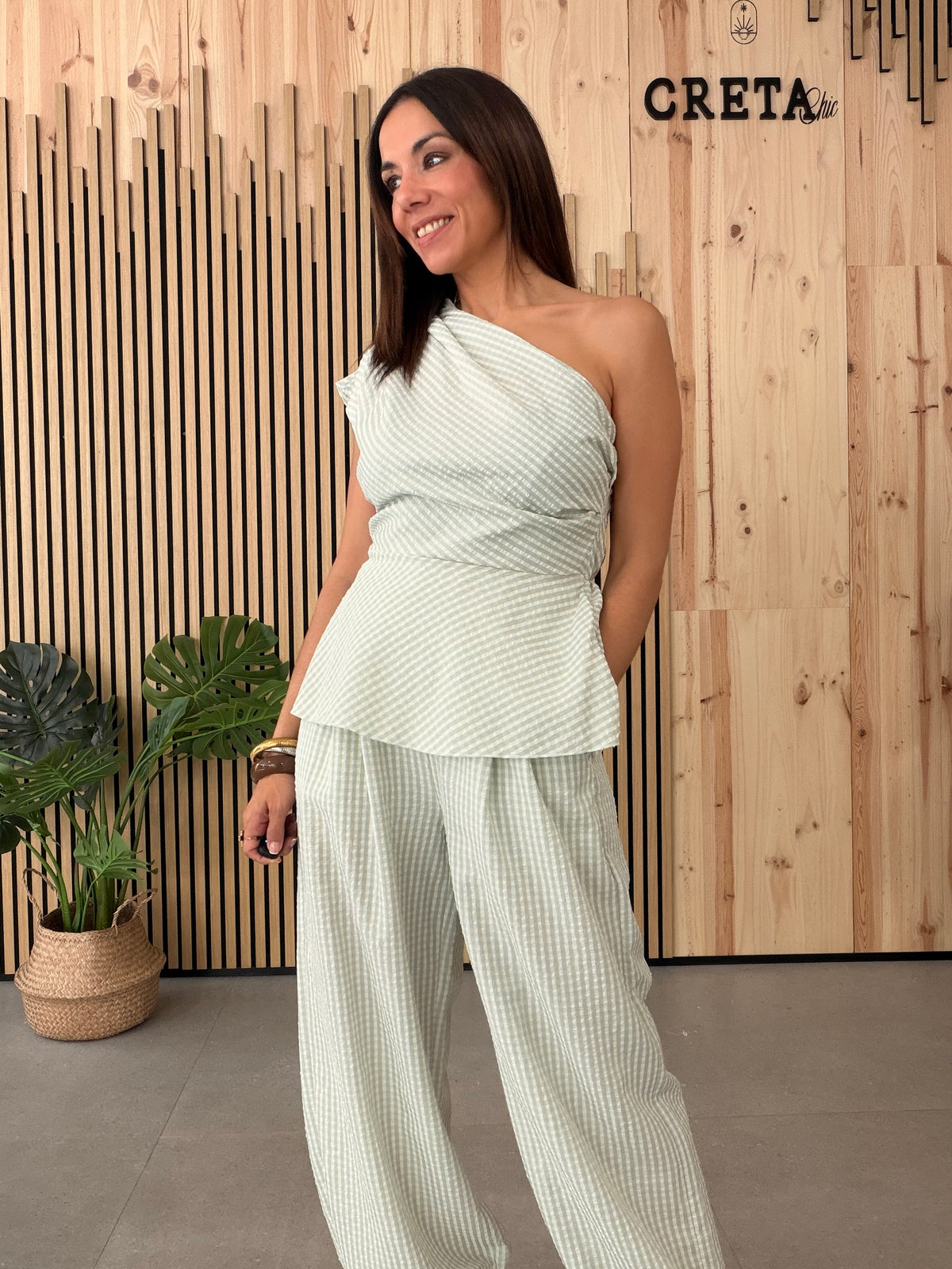 Conjunto Vichy Mint