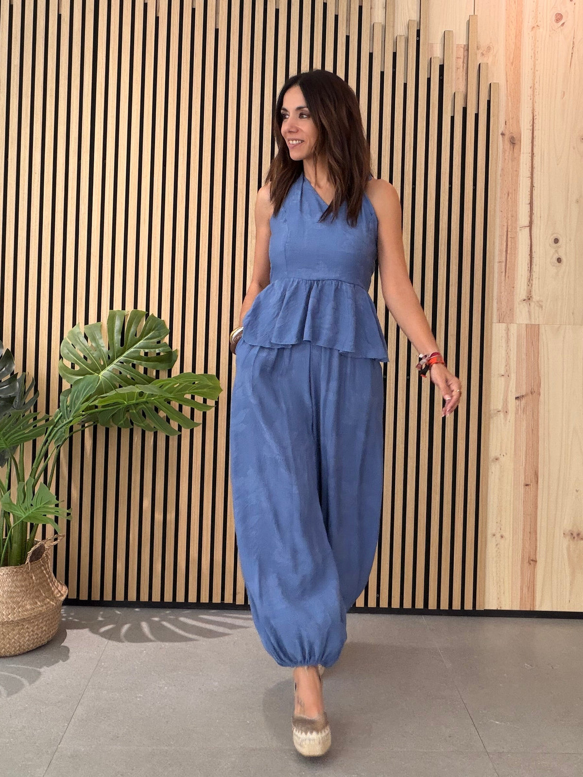 Conjunto Santorini Blue