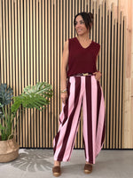 Pantalón Balloon Rayas