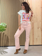 Jeans Rose Pasamaneria