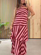 Vestido HALTER Rose