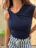 Top Navy Chic