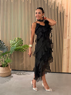 Vestido Rose black collection