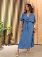 Vestido Denim lazada