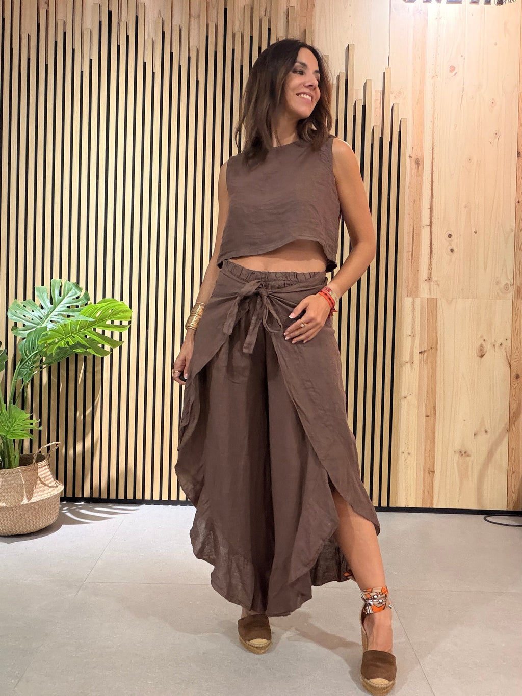 Pantalon Lino Siena