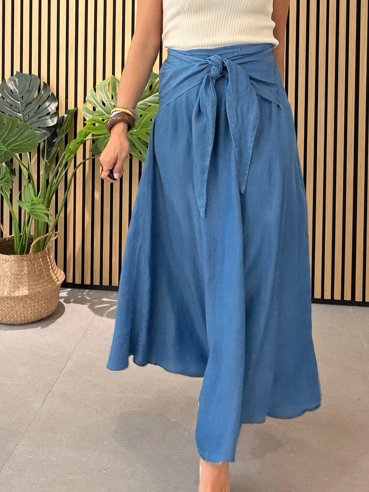Falda Santorini Blue