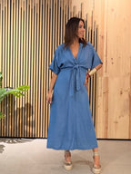 Vestido Denim lazada